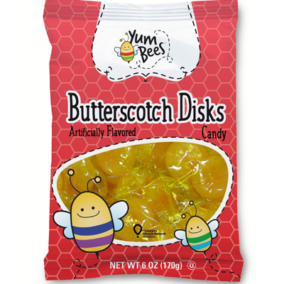 YumBees Butterscotch Disks
