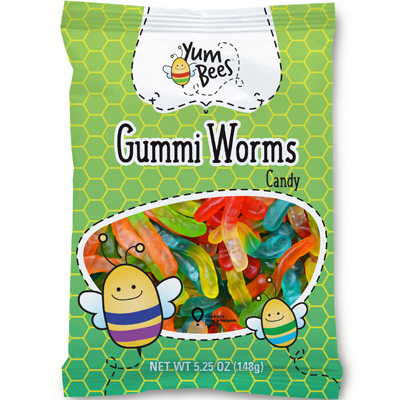 YumBees Gummi Worms