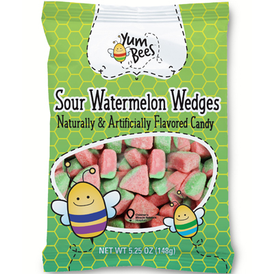 YumBees Sour Watermelon Wedges